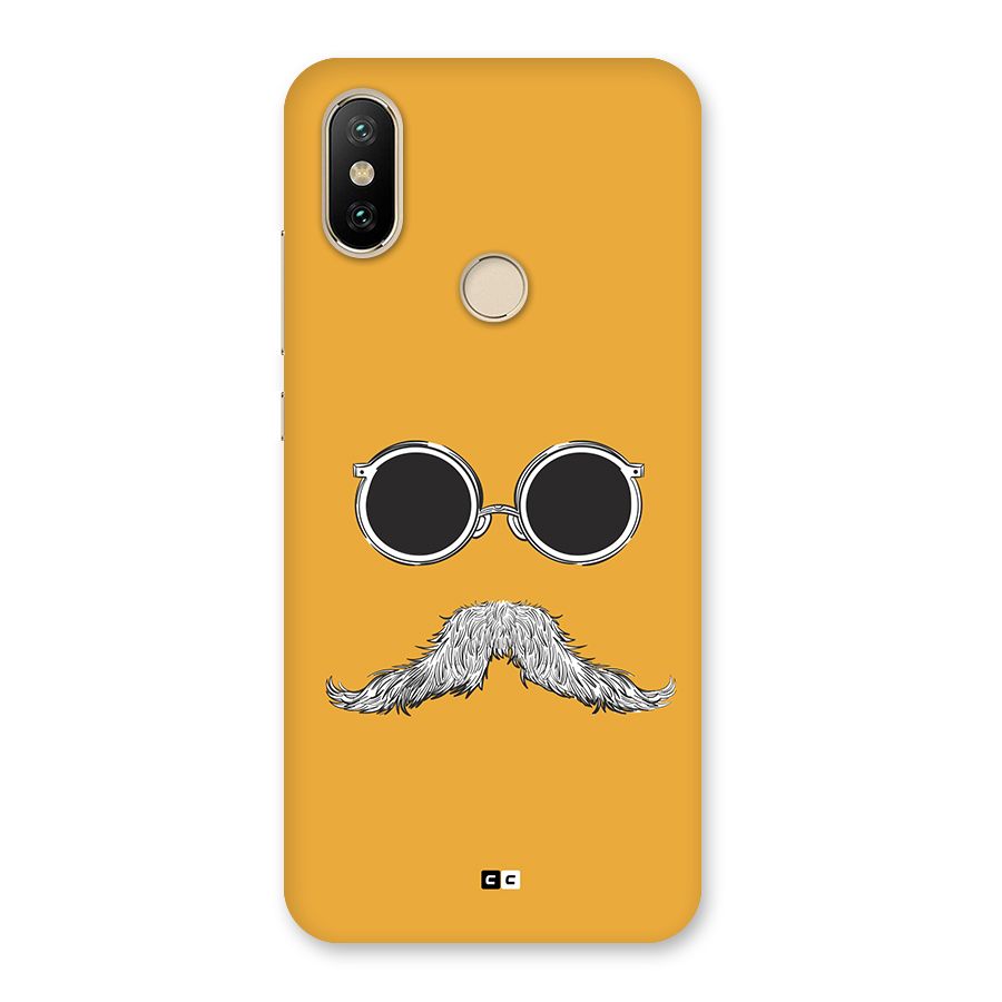 Goggle Man Back Case for Mi A2
