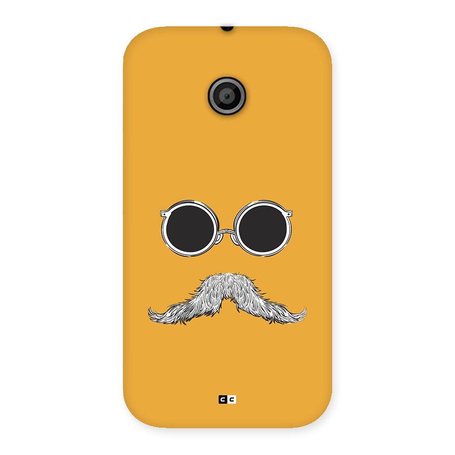 Goggle Man Back Case for Moto E