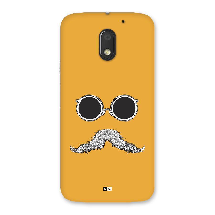 Goggle Man Back Case for Moto E3 Power