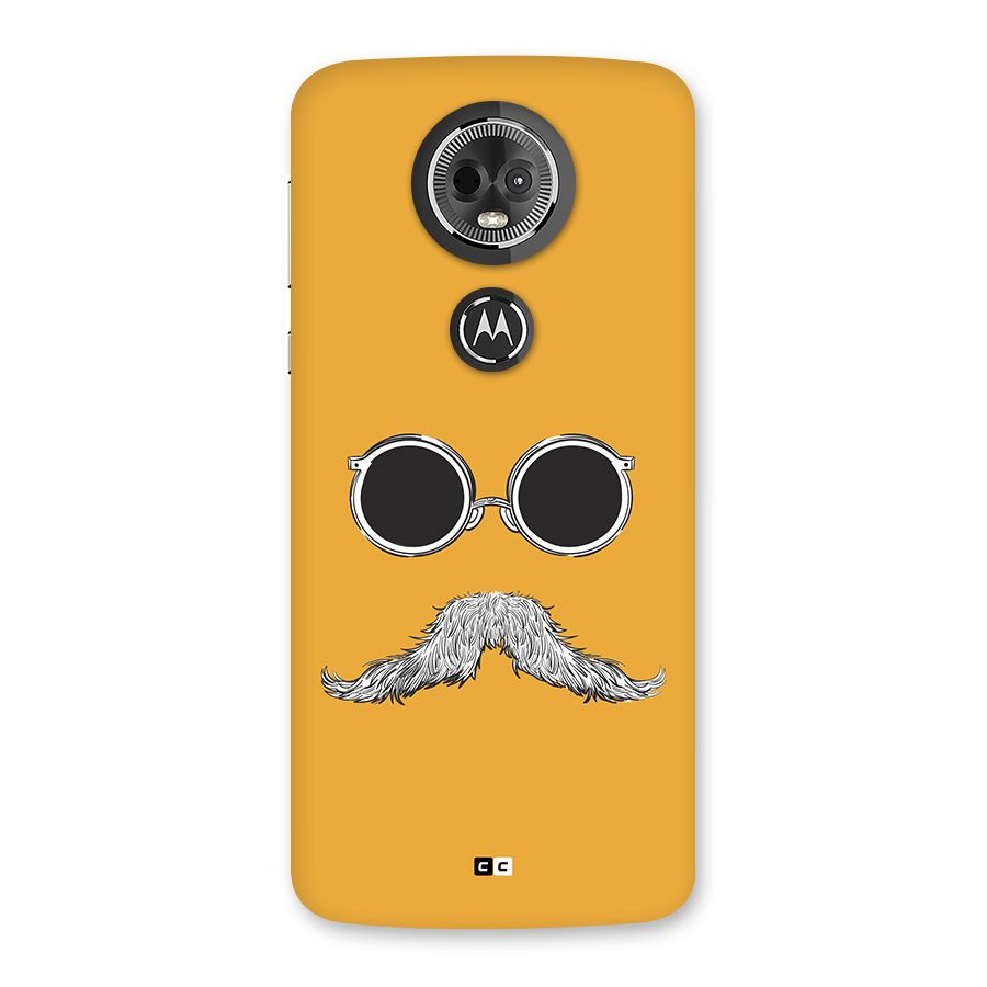 Goggle Man Back Case for Moto E5 Plus