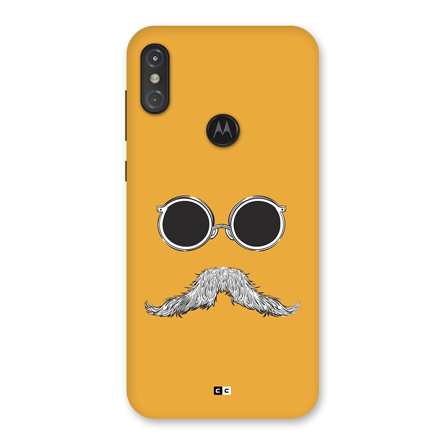 Goggle Man Back Case for Motorola One Power