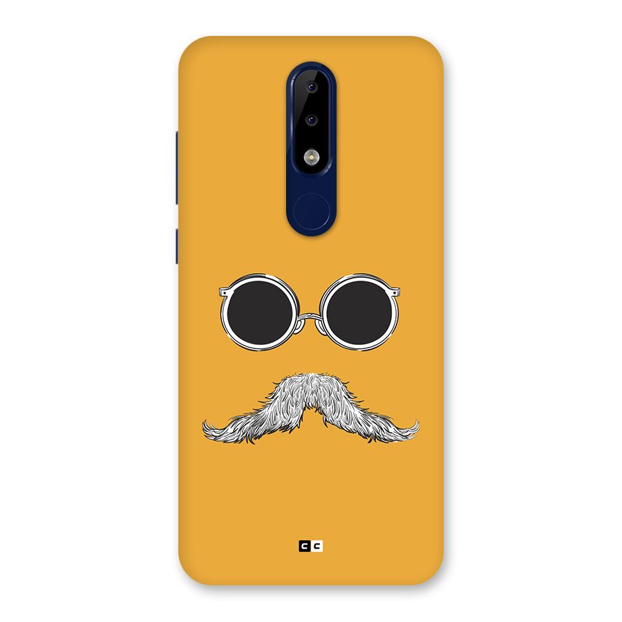 Goggle Man Back Case for Nokia 5.1 Plus