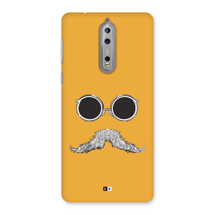Goggle Man Back Case for Nokia 8
