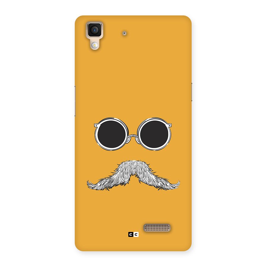 Goggle Man Back Case for Oppo R7