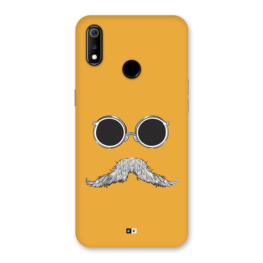 Goggle Man Back Case for Realme 3