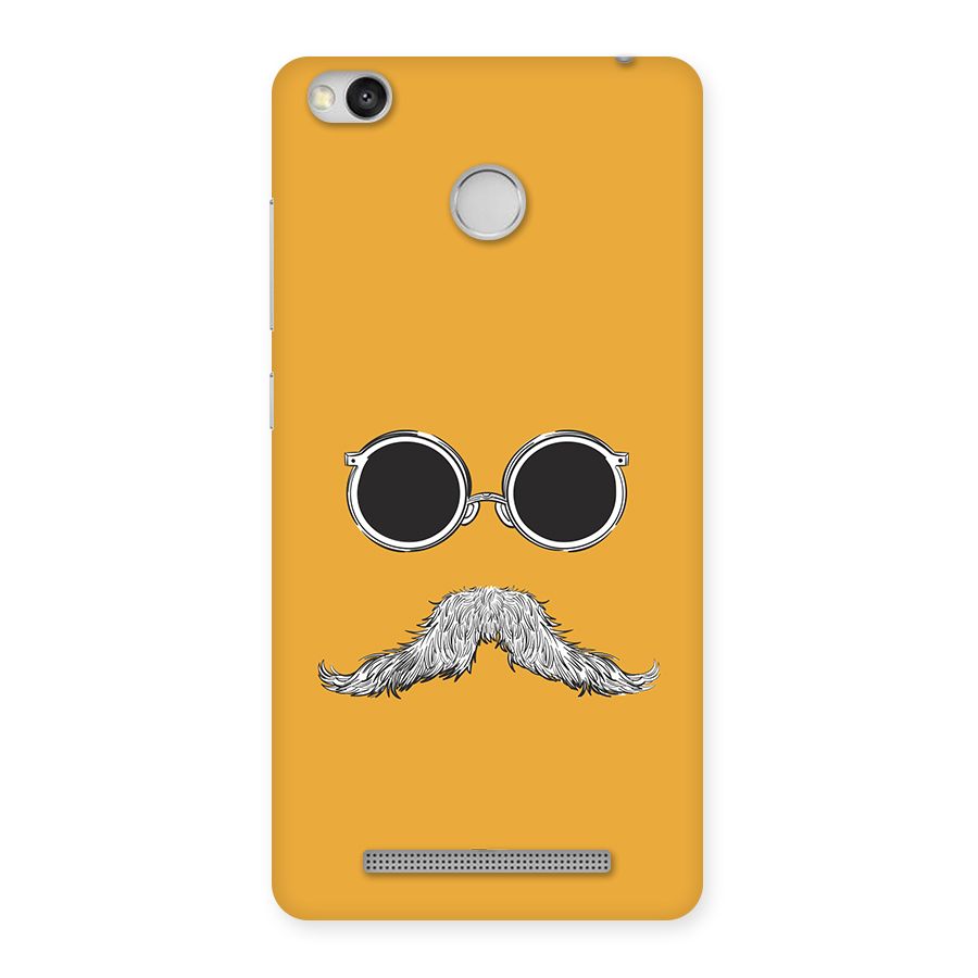 Goggle Man Back Case for Redmi 3S Prime