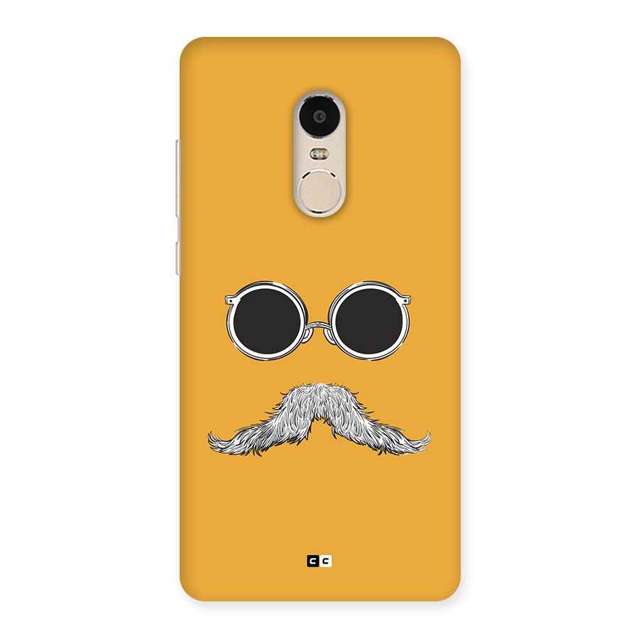 Goggle Man Back Case for Redmi Note 4