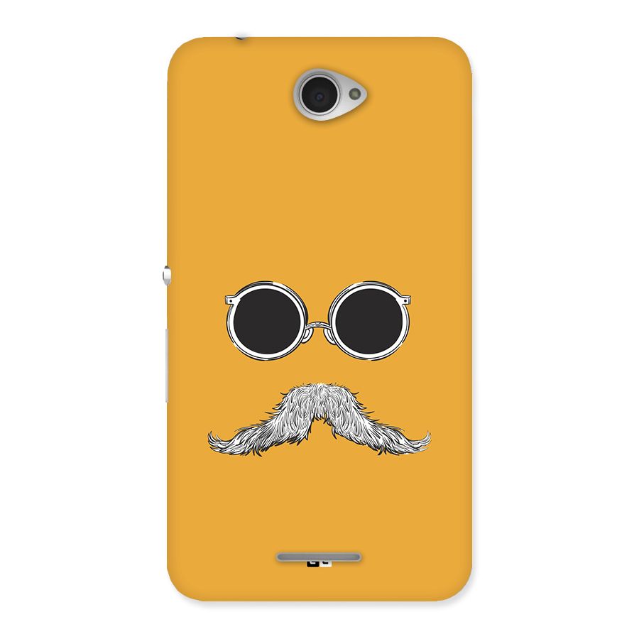 Goggle Man Back Case for Xperia E4