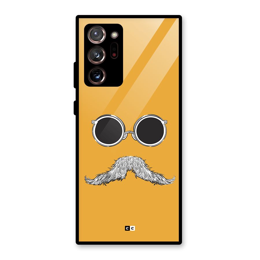 Goggle Man Glass Back Case for Galaxy Note 20 Ultra 5G