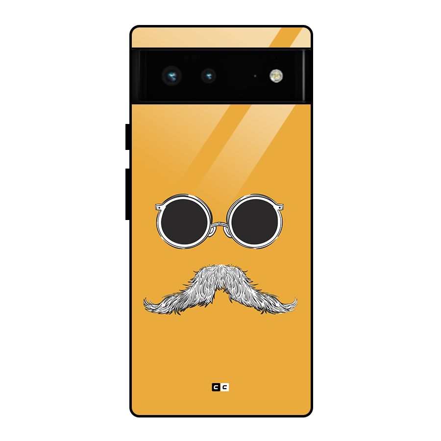 Goggle Man Glass Back Case for Google Pixel 6