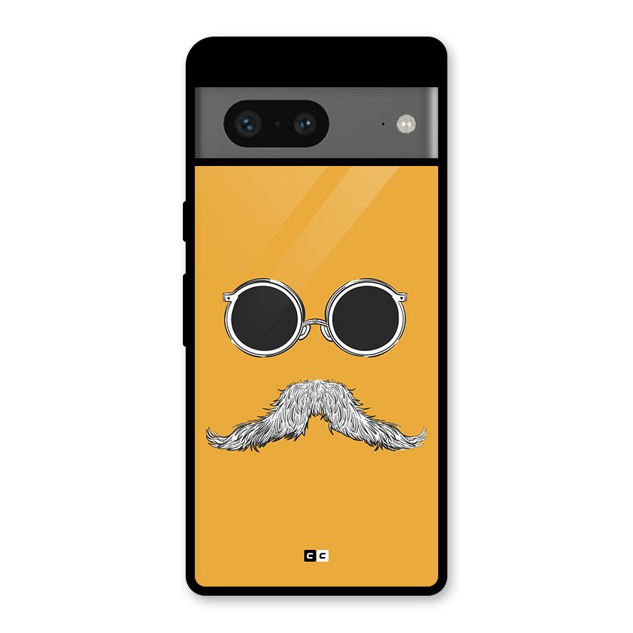 Goggle Man Glass Back Case for Google Pixel 7