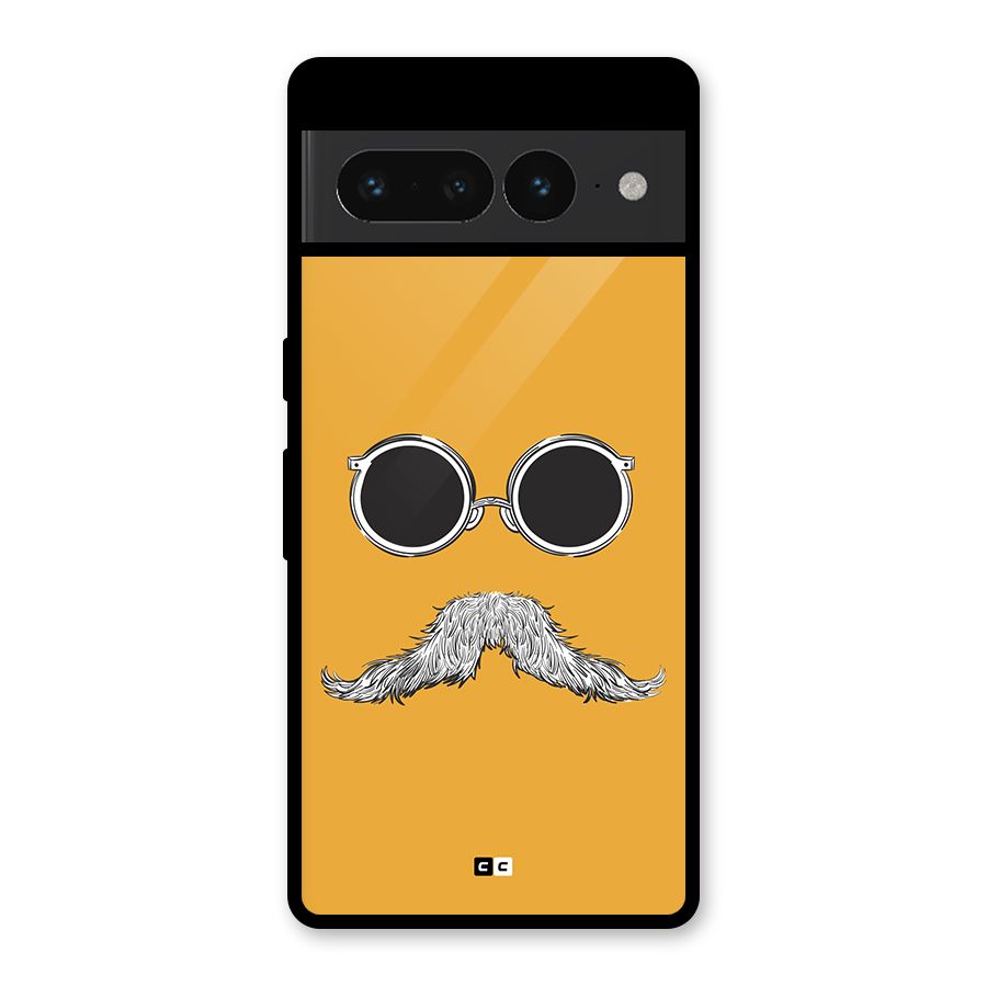 Goggle Man Glass Back Case for Google Pixel 7 Pro