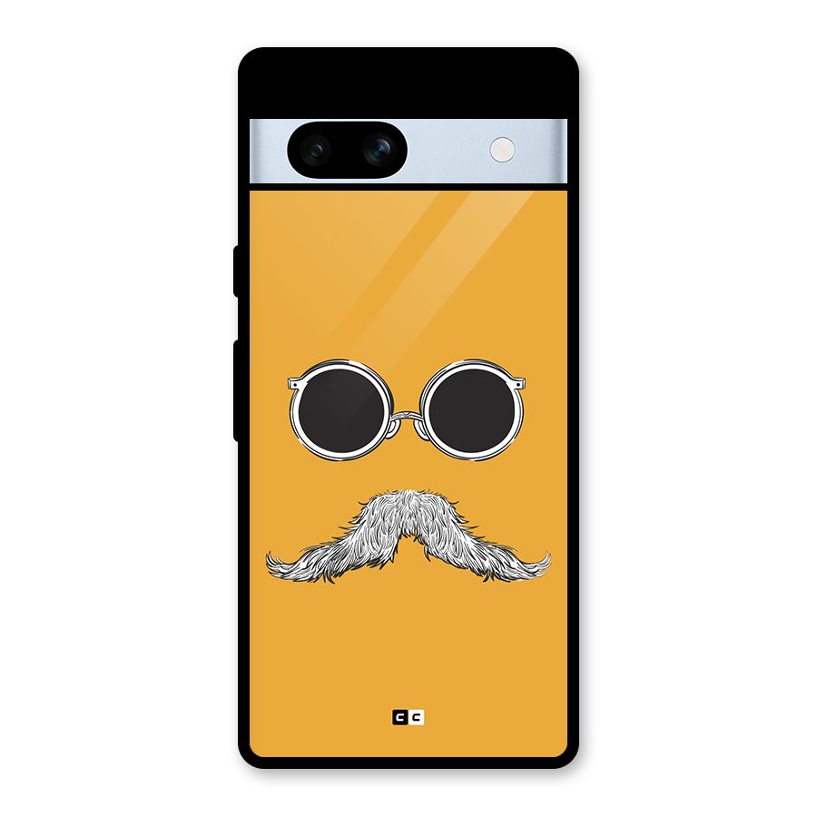 Goggle Man Glass Back Case for Google Pixel 7a