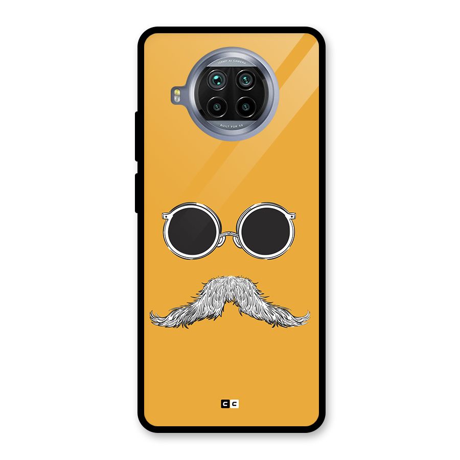 Goggle Man Glass Back Case for Mi 10i