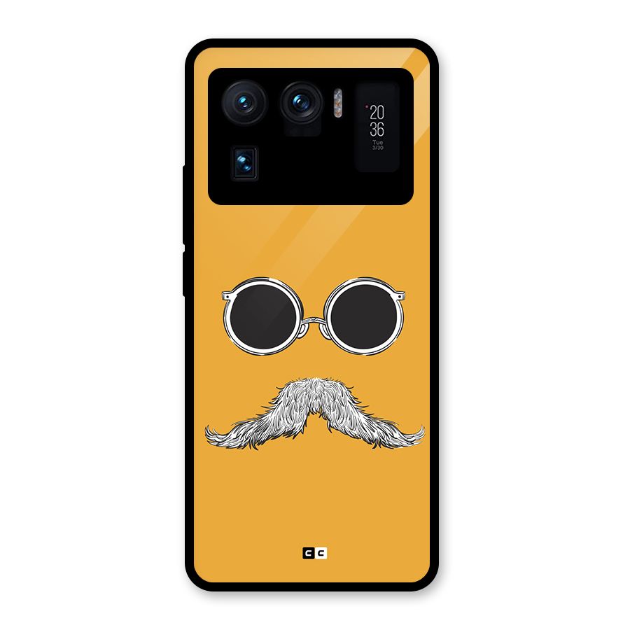 Goggle Man Glass Back Case for Mi 11 Ultra