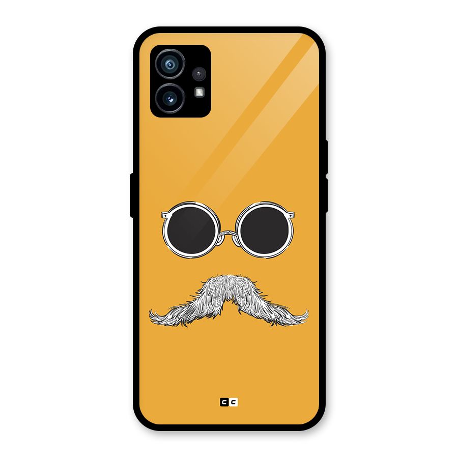 Goggle Man Glass Back Case for Nothing Phone 1
