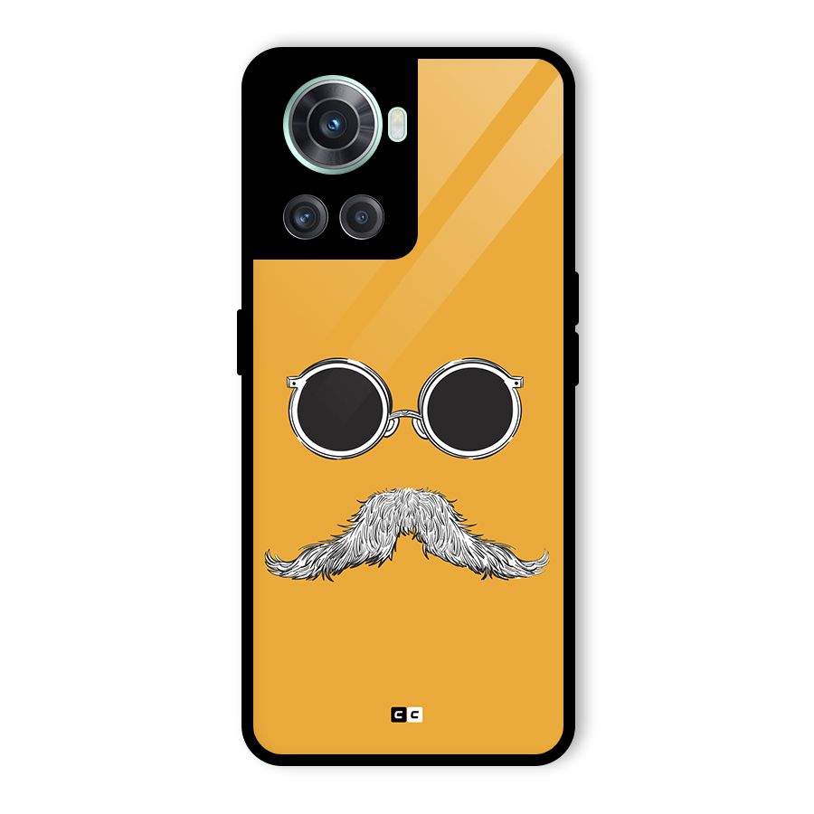 Goggle Man Glass Back Case for OnePlus 10R