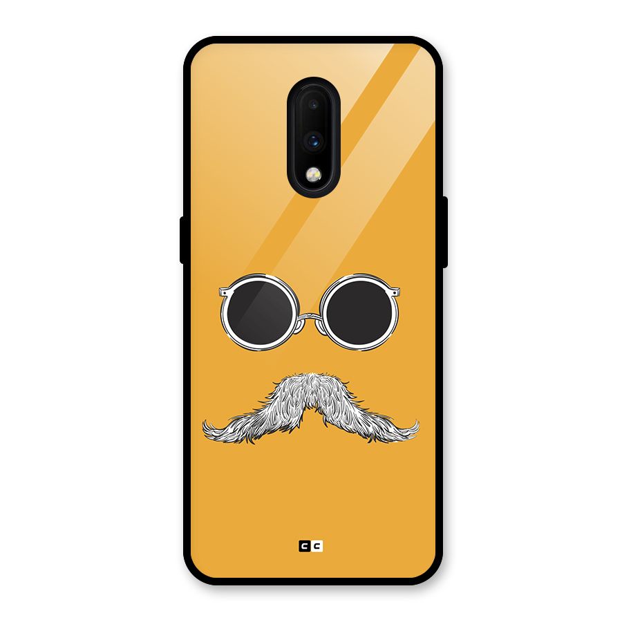 Goggle Man Glass Back Case for OnePlus 7
