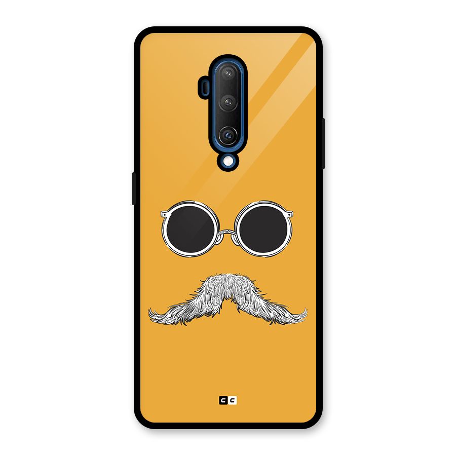 Goggle Man Glass Back Case for OnePlus 7T Pro