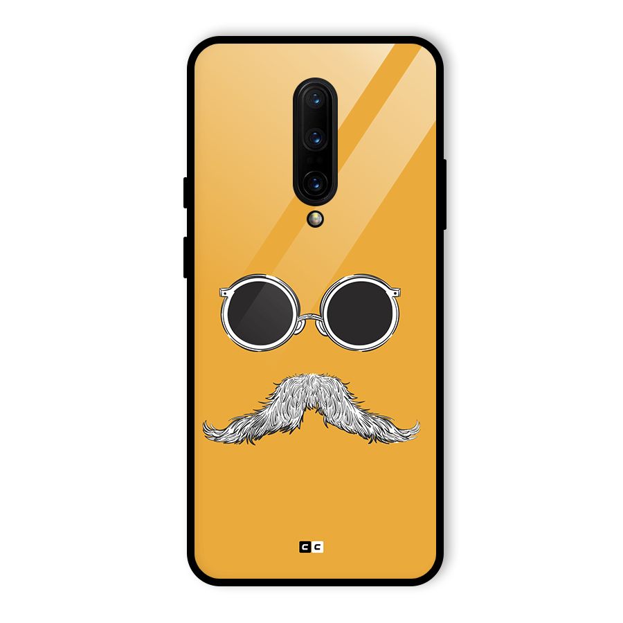 Goggle Man Glass Back Case for OnePlus 7 Pro