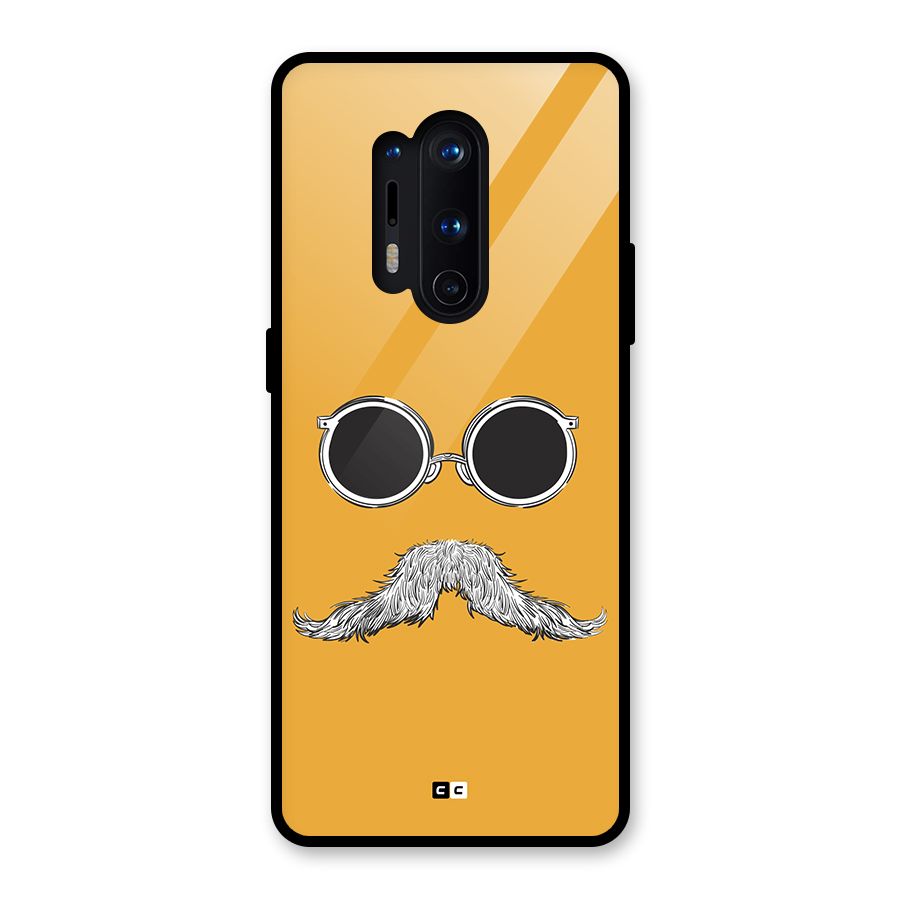 Goggle Man Glass Back Case for OnePlus 8 Pro