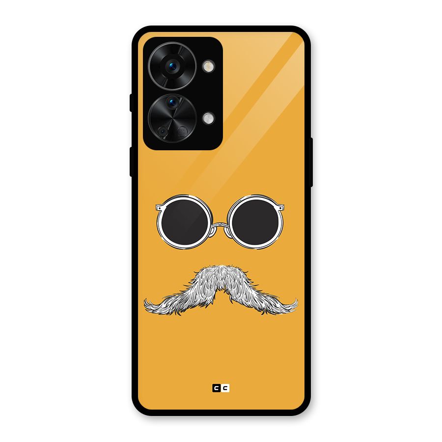 Goggle Man Glass Back Case for OnePlus Nord 2T