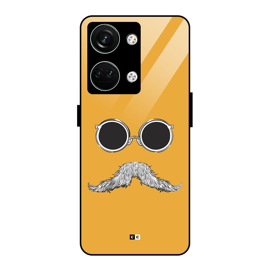 Goggle Man Glass Back Case for Oneplus Nord 3