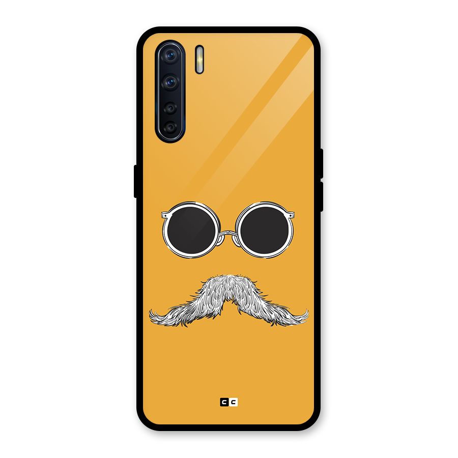 Goggle Man Glass Back Case for Oppo F15