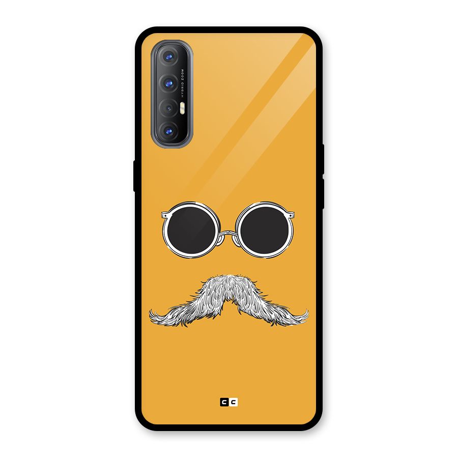 Goggle Man Glass Back Case for Oppo Reno3 Pro