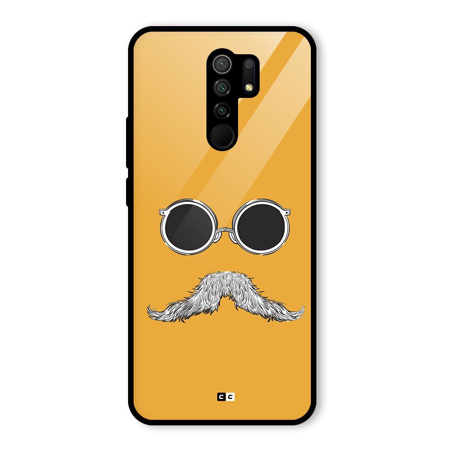 Goggle Man Glass Back Case for Poco M2