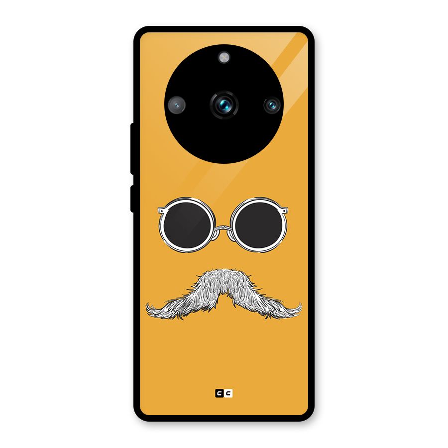 Goggle Man Glass Back Case for Realme 11 Pro Plus