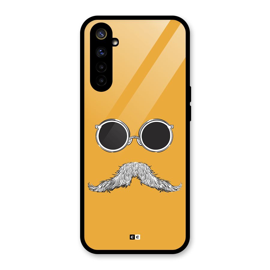 Goggle Man Glass Back Case for Realme 6