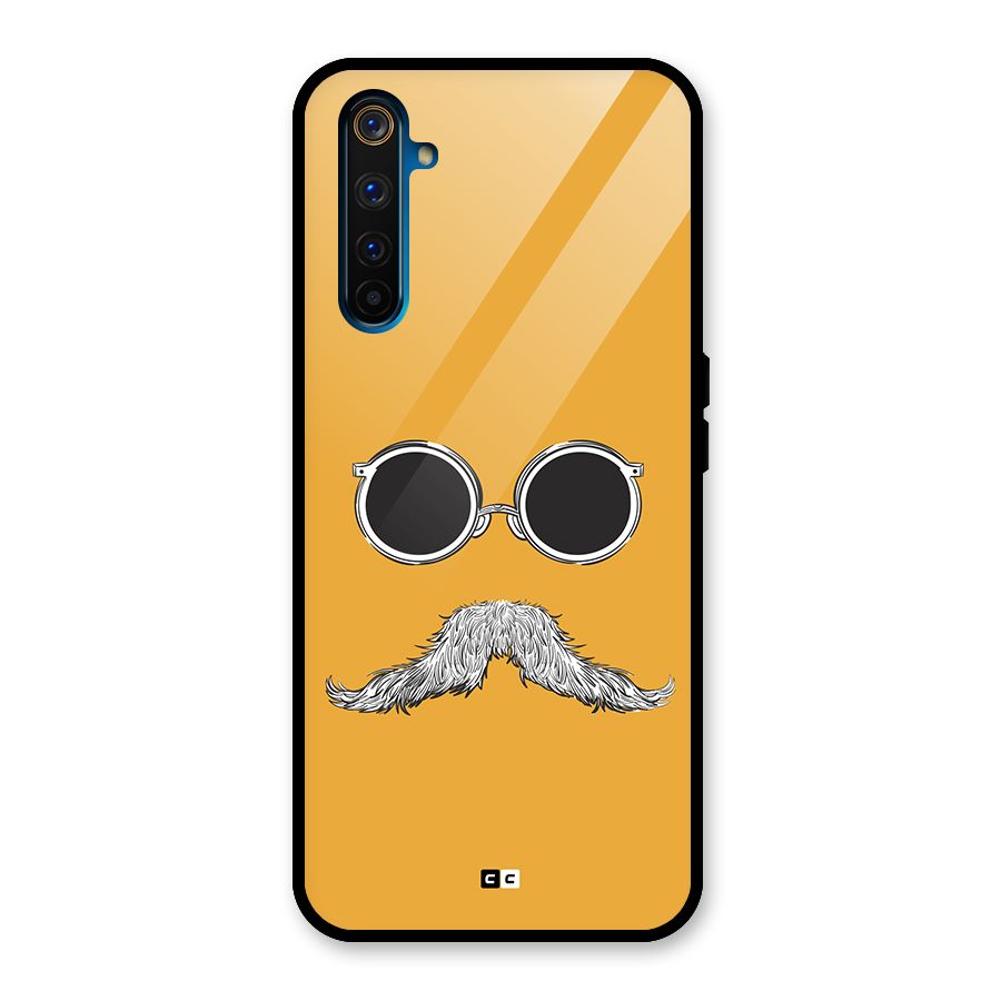 Goggle Man Glass Back Case for Realme 6 Pro