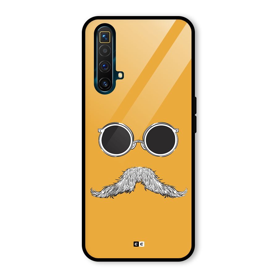 Goggle Man Glass Back Case for Realme X3 SuperZoom