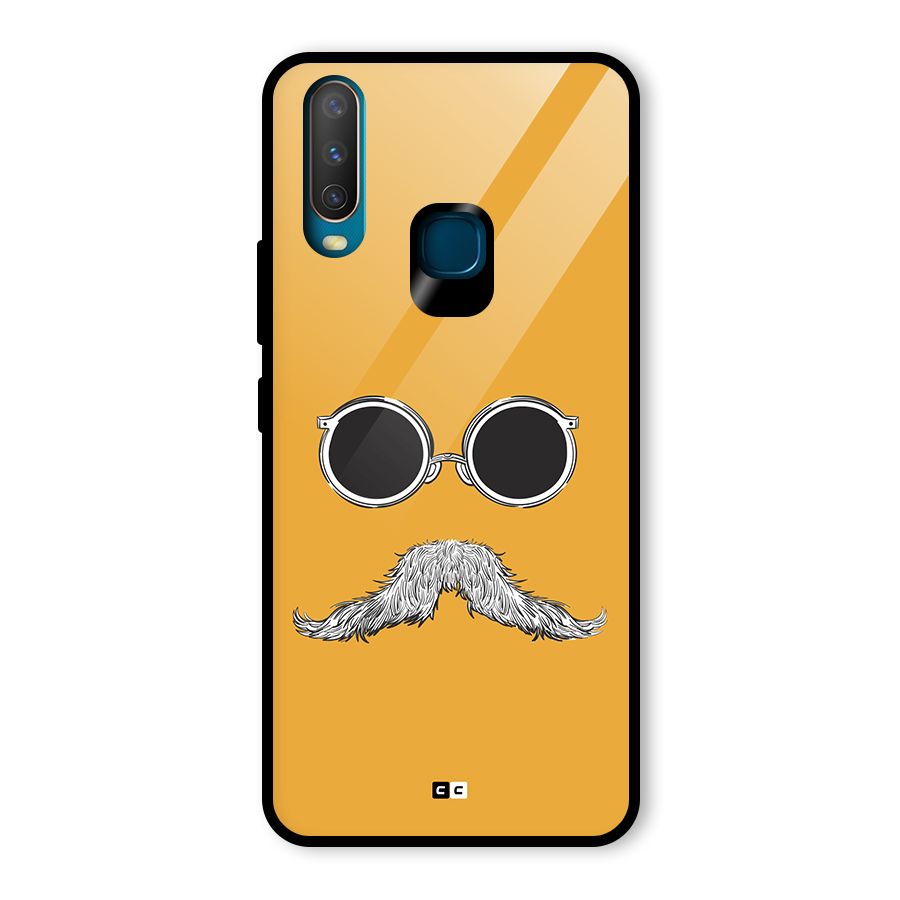 Goggle Man Glass Back Case for Vivo U10