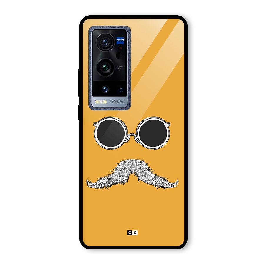 Goggle Man Glass Back Case for Vivo X60 Pro Plus