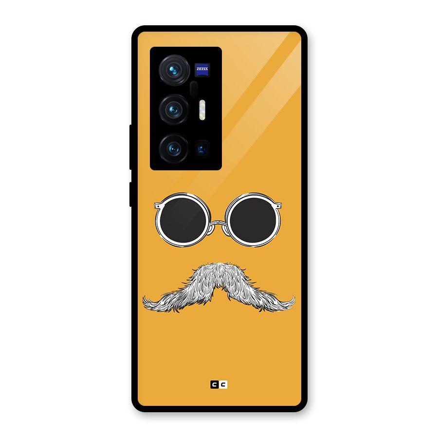 Goggle Man Glass Back Case for Vivo X70 Pro Plus