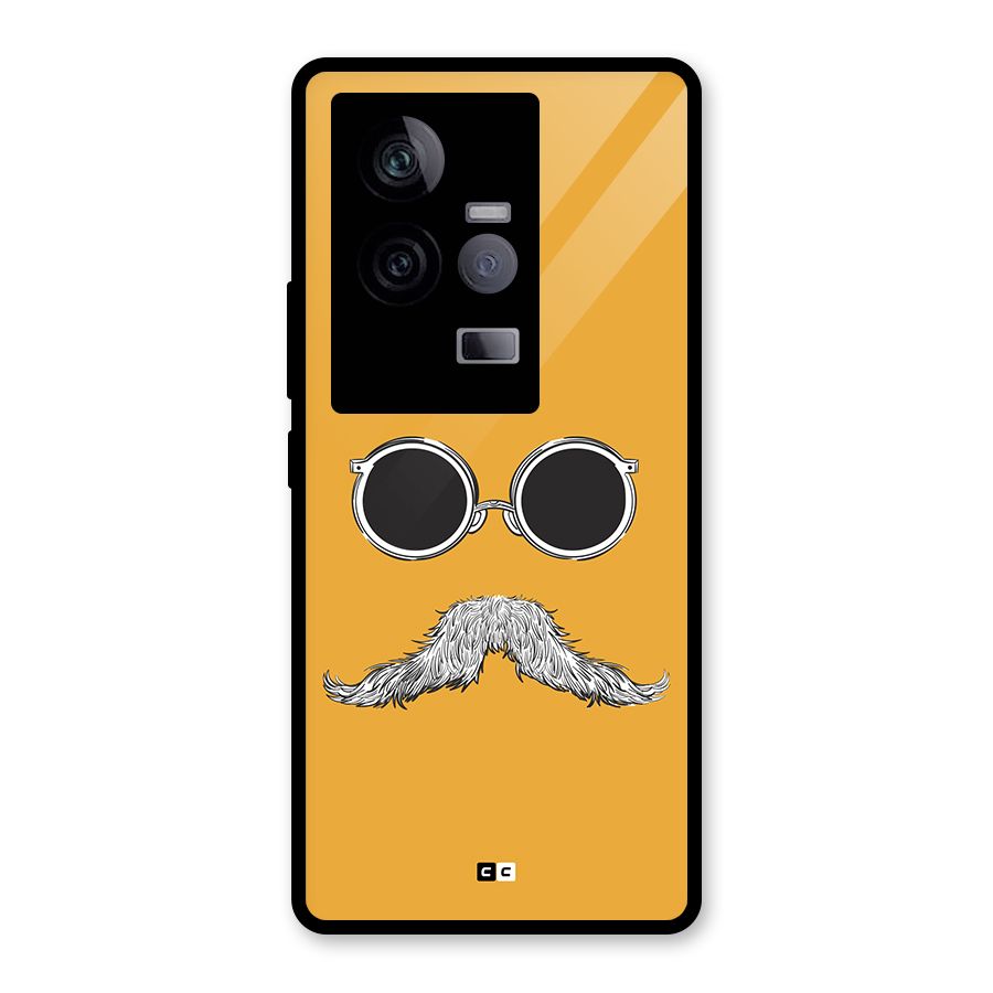 Goggle Man Glass Back Case for Vivo iQOO 11 5G
