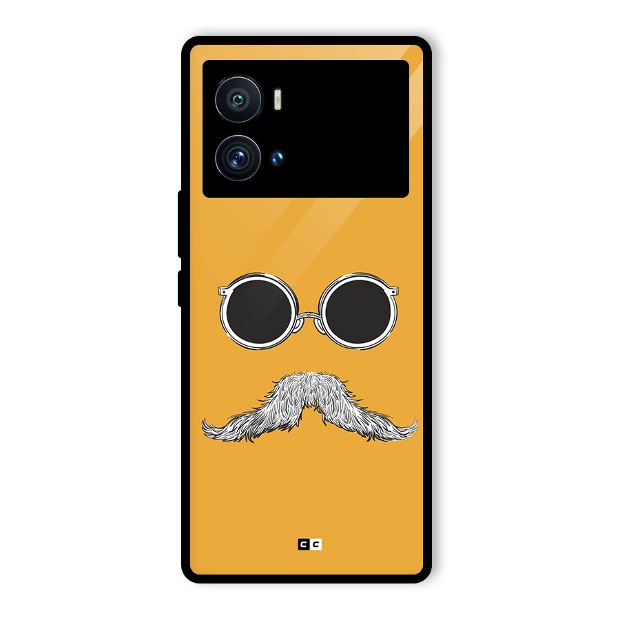 Goggle Man Glass Back Case for Vivo iQOO 9 Pro