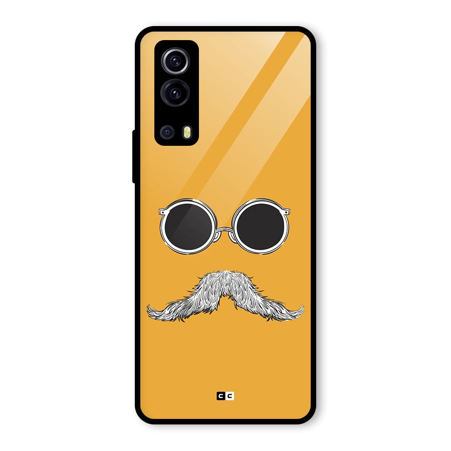 Goggle Man Glass Back Case for Vivo iQOO Z3