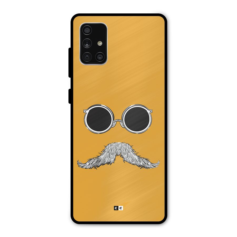 Goggle Man Metal Back Case for Galaxy A71