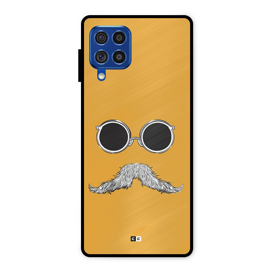 Goggle Man Metal Back Case for Galaxy F62