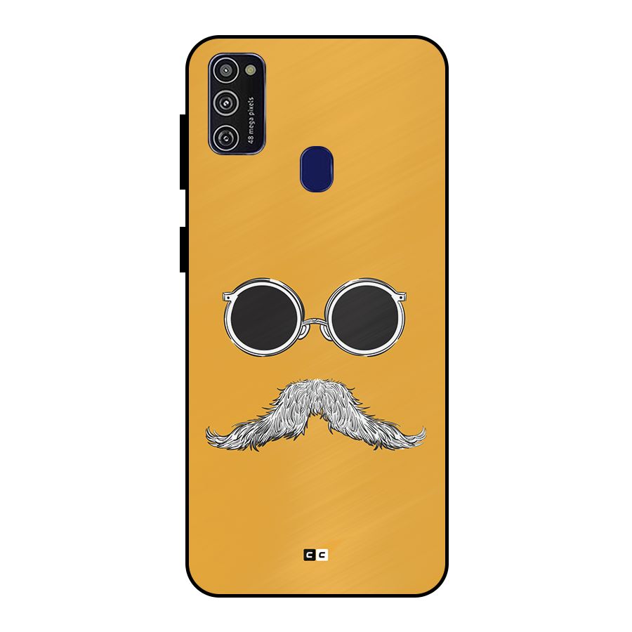 Goggle Man Metal Back Case for Galaxy M30s