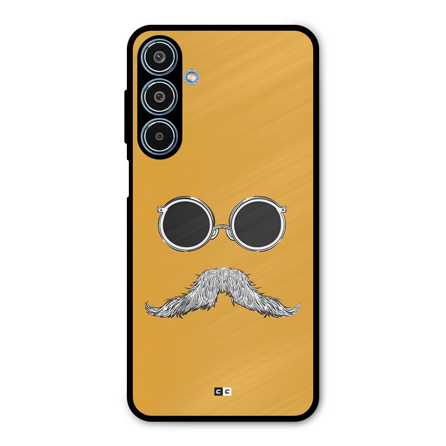 Goggle Man Metal Back Case for Galaxy M35