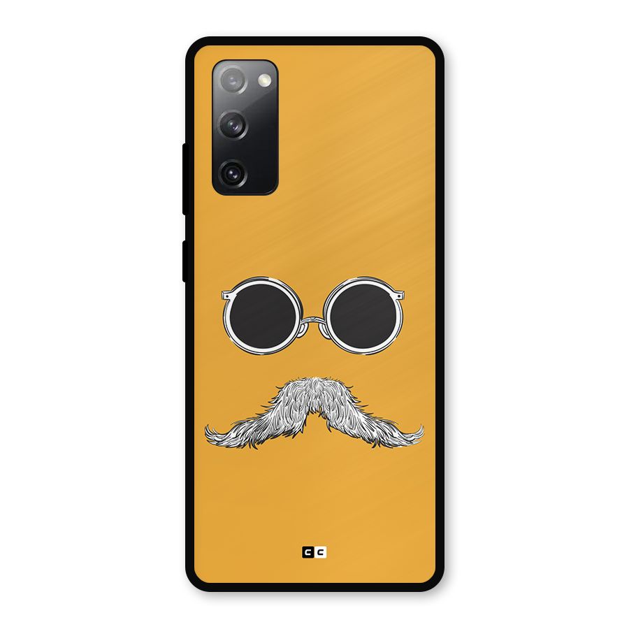 Goggle Man Metal Back Case for Galaxy S20 FE 5G