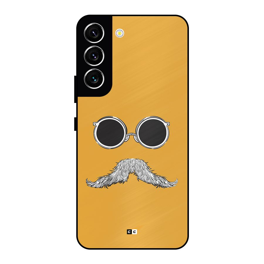 Goggle Man Metal Back Case for Galaxy S22 5G