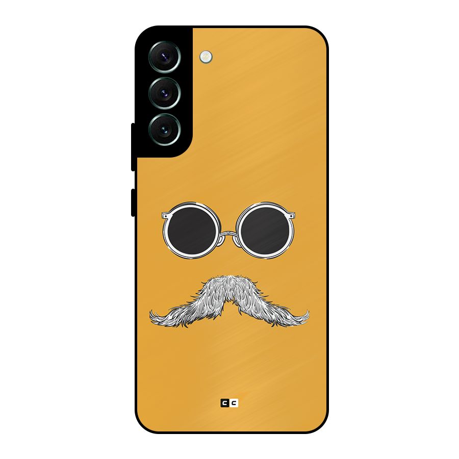 Goggle Man Metal Back Case for Galaxy S22 Plus 5G