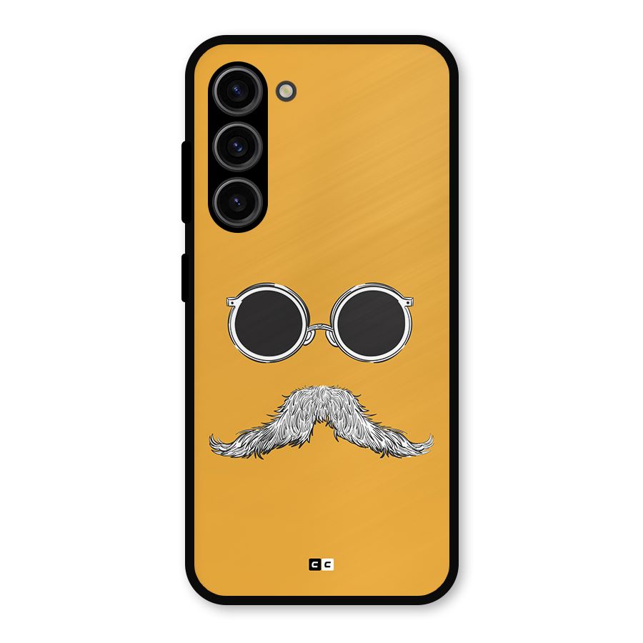 Goggle Man Metal Back Case for Galaxy S23