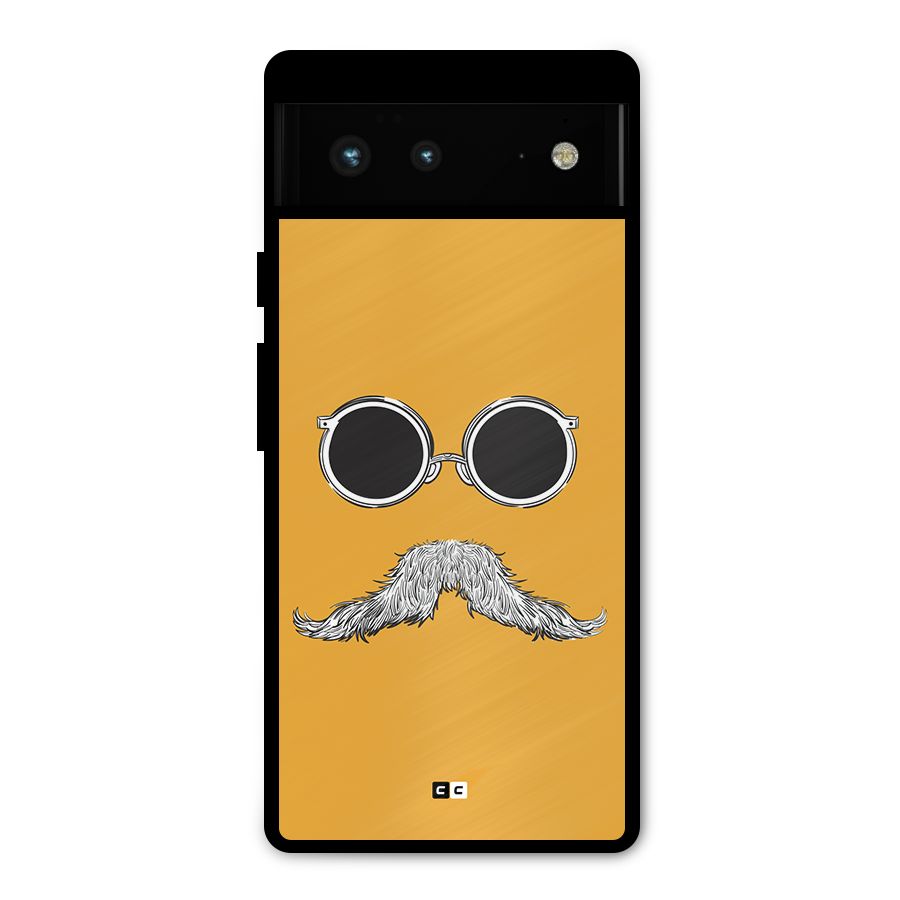 Goggle Man Metal Back Case for Google Pixel 6