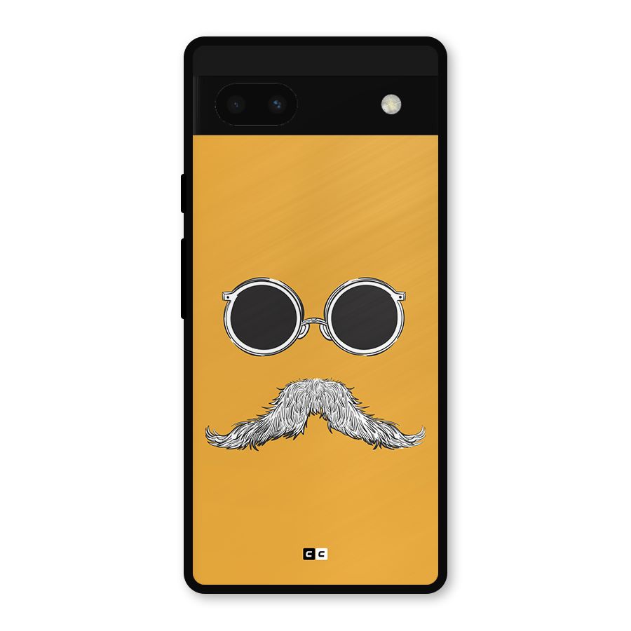 Goggle Man Metal Back Case for Google Pixel 6a